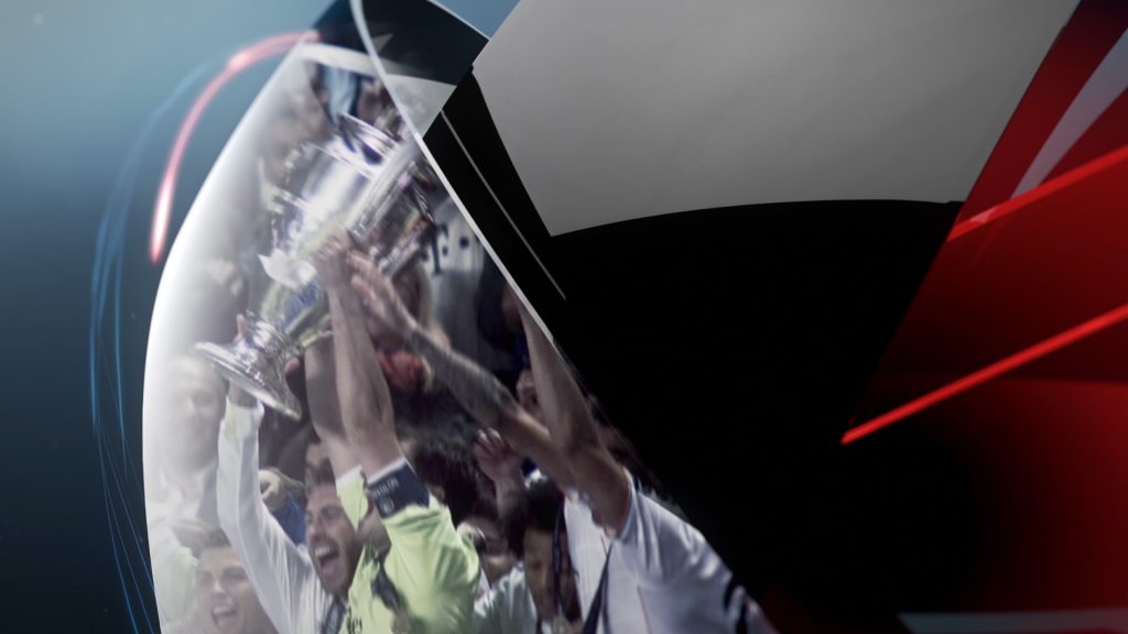 A 3d, live action and motion graphics title sequence opener for TV3 Sport Viasat Livecenter