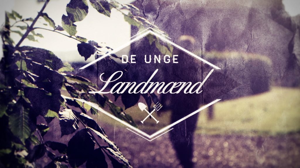 Editing, color grading, motion graphics and animations for a title sequence and graphic package for the TV series De Unge Landmænd