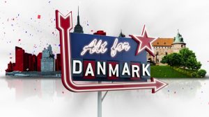A motion graphics, live action and 3d title sequence and graphic package for the Danish series Alt For Danmark