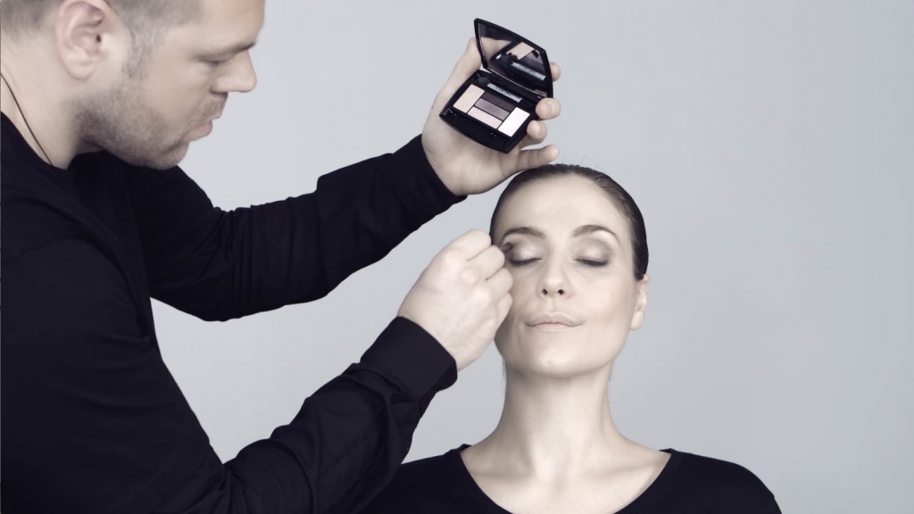 A makeover and makeup video production and explainer video for Lancôme - studio filming, editing and post production