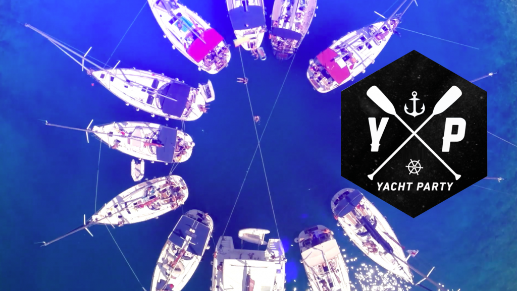 A motion graphics and animated title sequence and graphic package for the Danish series Yacht Party