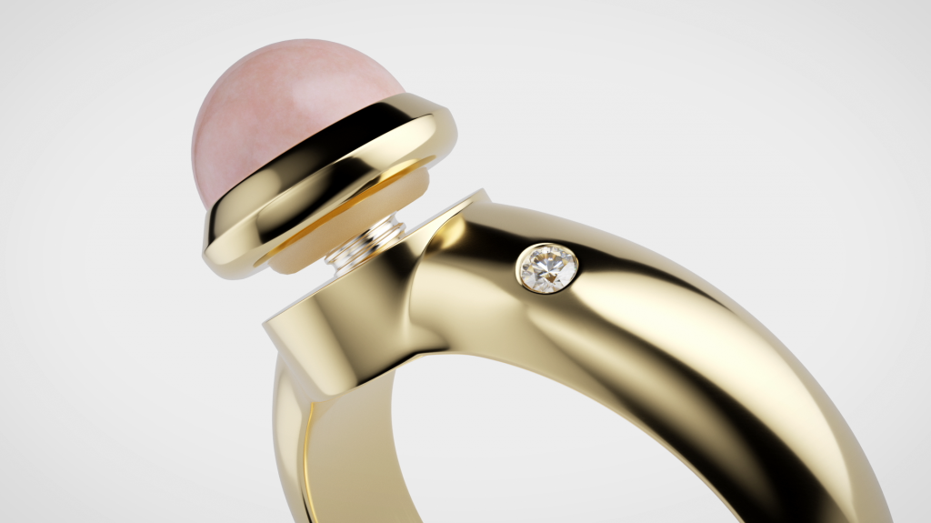 Advanced 3D modelling and animation in the TV commercial and promotional spot for Dyrberg/Kern's Compliments jewellery collection